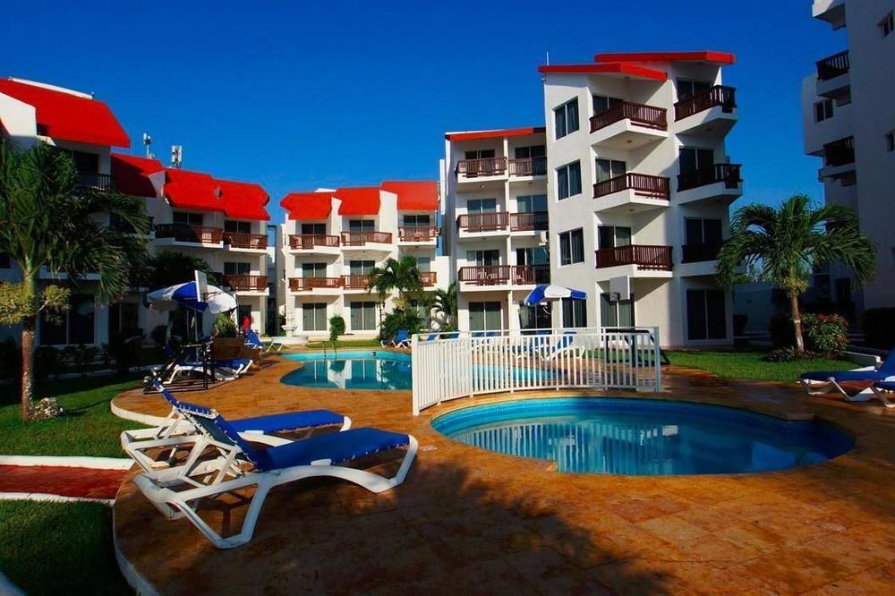 Las Perlas Condos Канкун Экстерьер фото